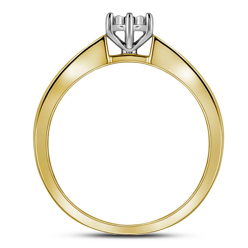 1/20CT-Diamond FANNOK BRIDAL RING
