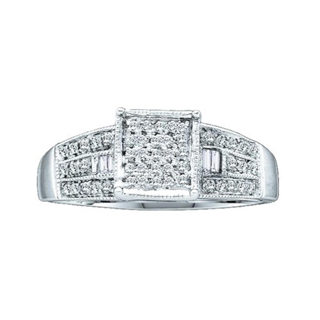 1/5CT-Diamond MIRCO-PAVE RING(HE)