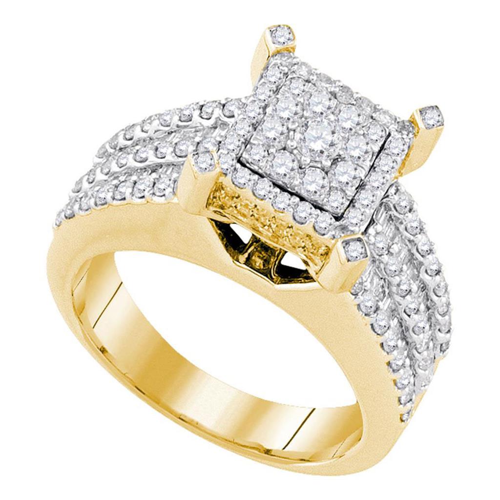 1 1/2CTW-Diamond  WOMENS FASHOIN  RING