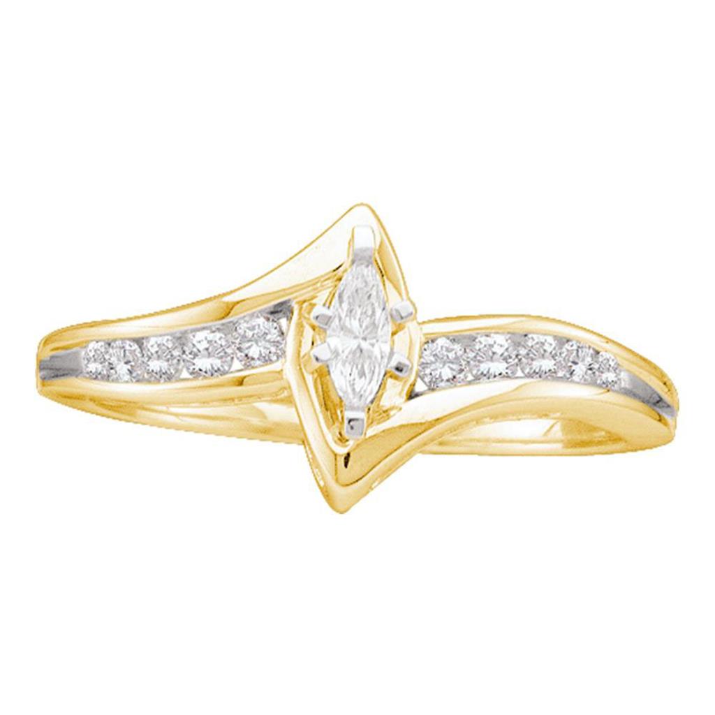 1/4CT-Diamond MQ-FASHION RINGS