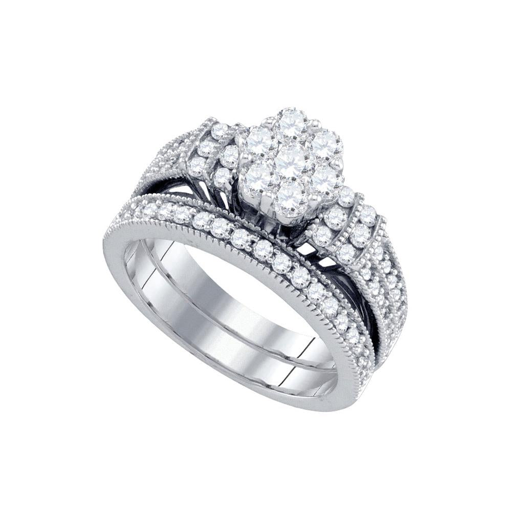 1 1/4CT-Diamond BRIDAL SET