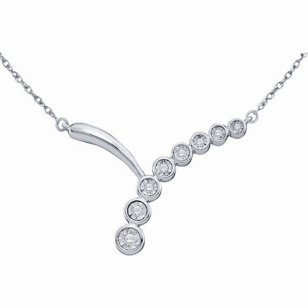 1/8CT-Diamond FANUK NECKLACE