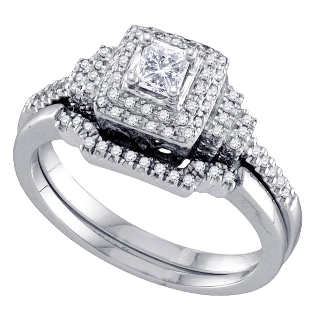 1/2CT-Diamond 1/5CT-CPR BRIDAL SET