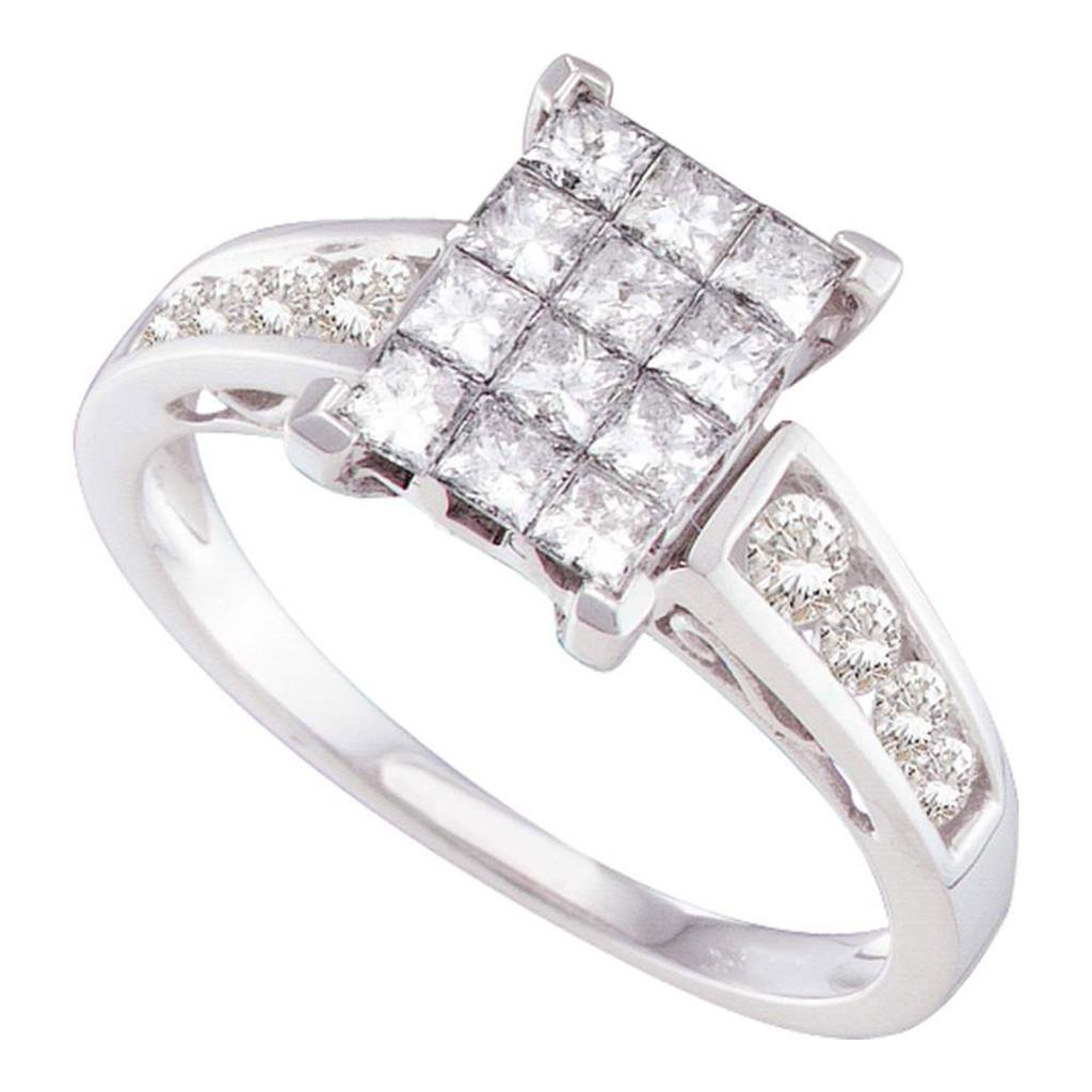 1 CT-Diamond INVISIBLE RING