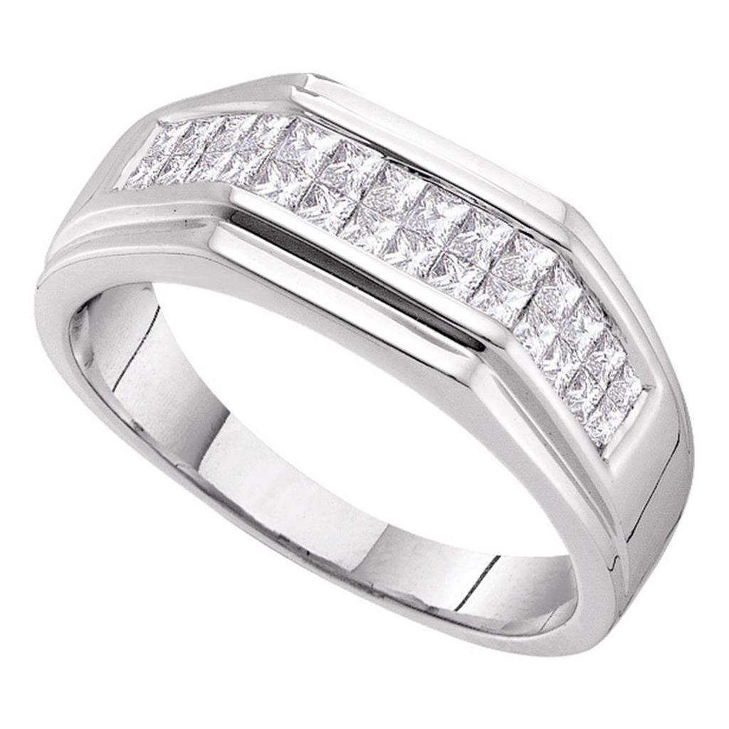 1CT-Diamond INVISIBLE MENS BAND