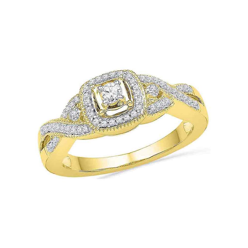 1/4CTW-Diamond FASHION RING