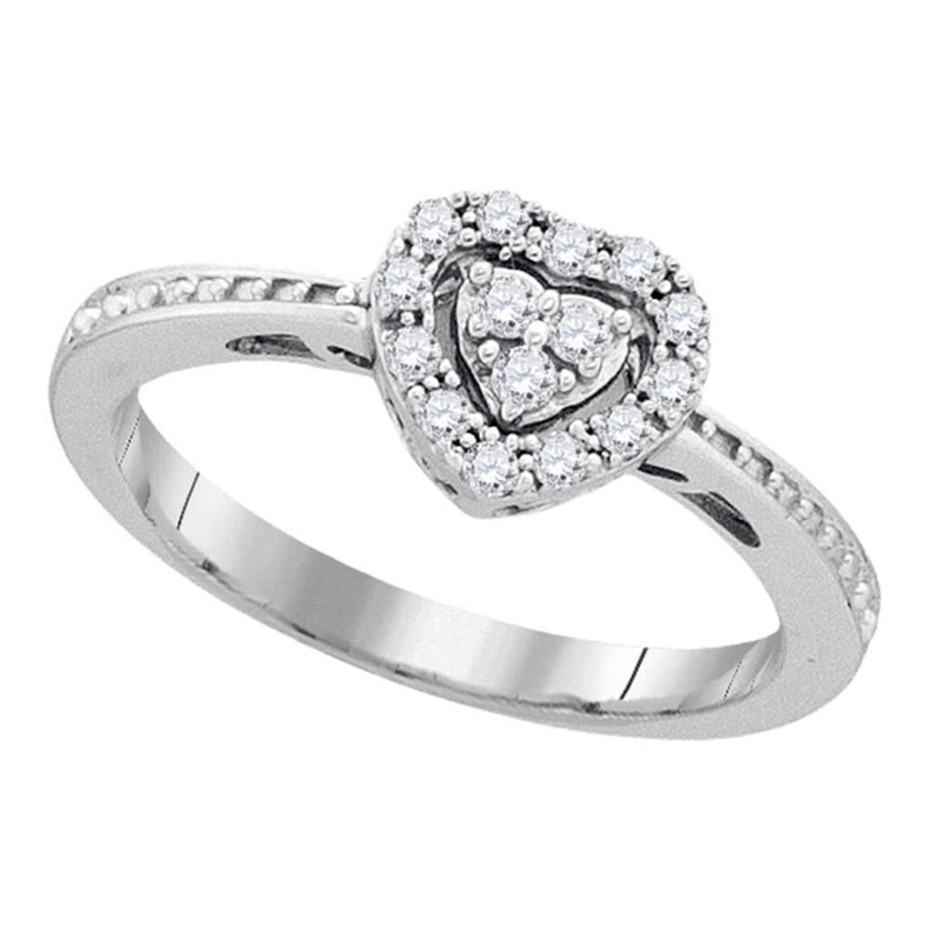 1/6CTW-Diamond FASHION RING