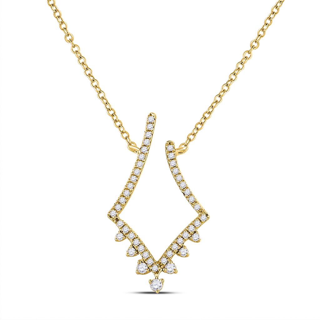 1/4CTW-Diamond FASHION  NECKLACE