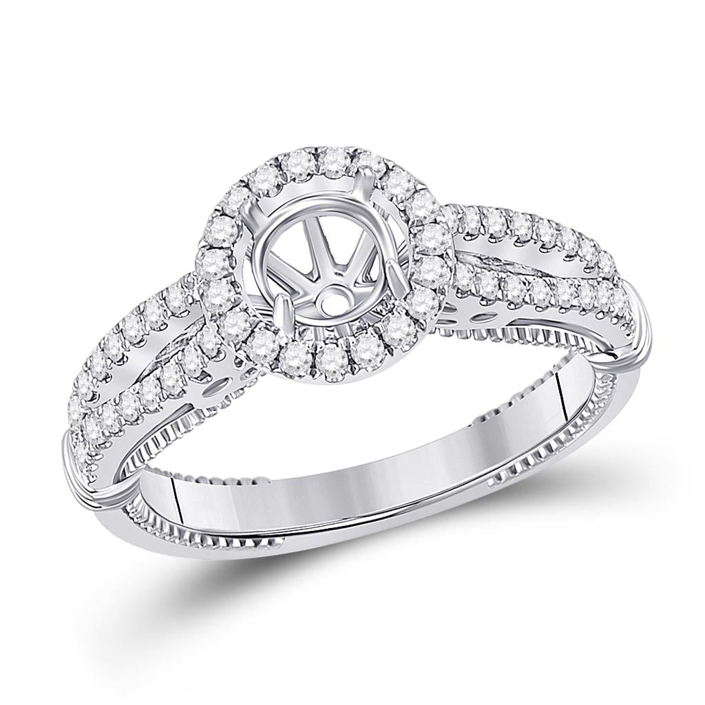 1/2CTW-Diamond SM 1CT-CRD BRIDAL RING