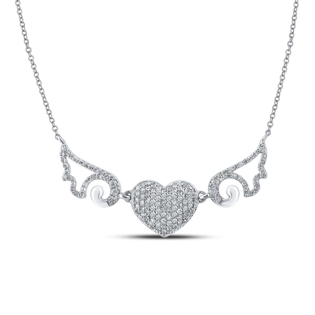 1/2CT-Diamond HEART NECKLACE