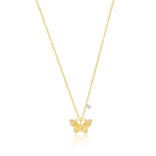 Best 20+ Deals for 14K Gold Butterfly Necklace | IceCarats