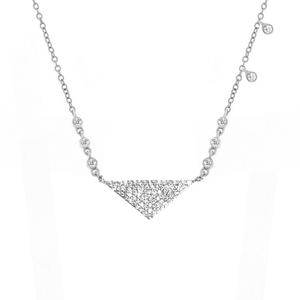 Diamond Bar Necklace