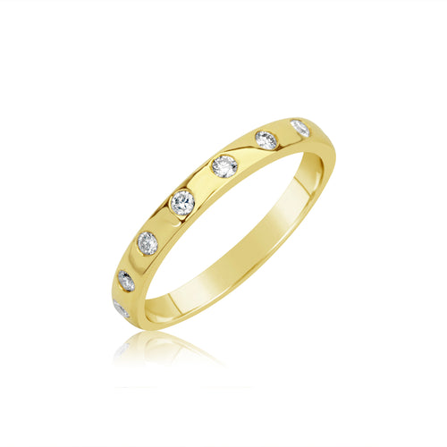 Yellow Gold Rough Diamond Ring – Meira T Boutique