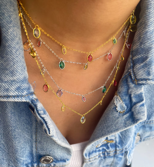 14K Gold Lemon Quartz Pendant Necklace, February Birthstone, Minimalist Crystal  Necklace, Yellow Stone Necklace, layering Necklace.