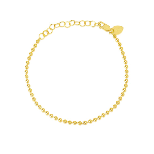 Enamel and Yellow Gold Plated Paperclip Bracelet – Meira T Boutique