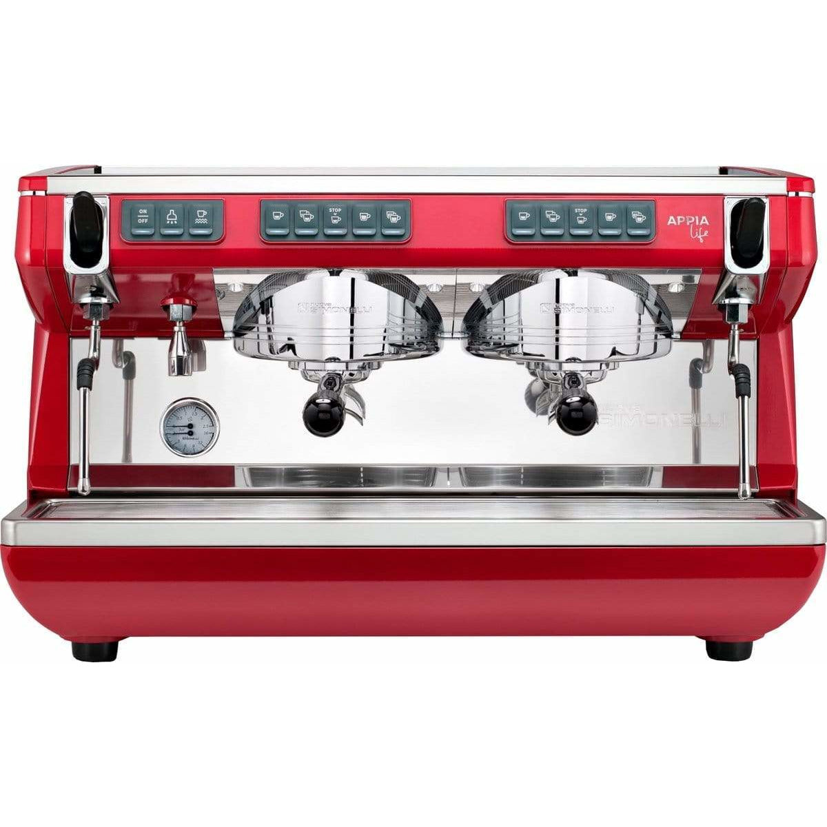 Nuova Simonelli Espresso Machine Red Nuova Simonelli Appia Life 2 Group Volumetric Commercial Espresso Machine 24475675689113 ?v=1609434816