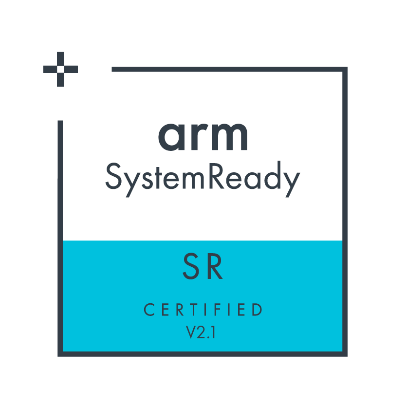 Arm SystemReady certified logo