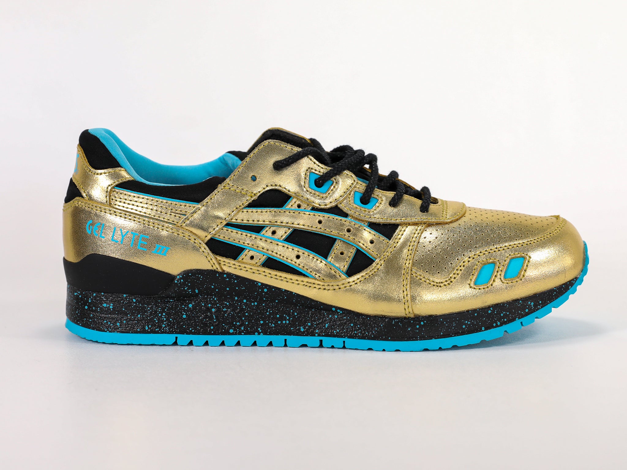 asics gel lyte 3 metallic gold