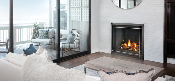gas non combustable fireplaces