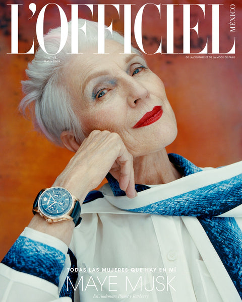 Maye Musk hair by Ericka Verrett