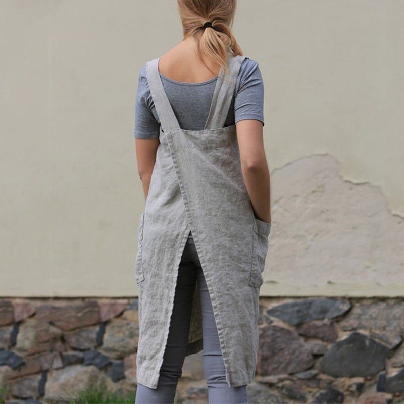 plain cotton dress