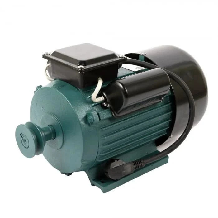 Motor electric monofazat DDT PROFESSIONAL 4 kW, 3000 rpm, 220V, cu fulie si 2 condensatori, carcasa fonta