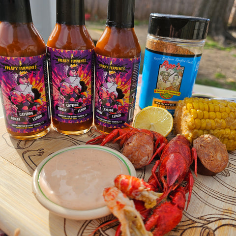 Freaky Ferments Crawfish Dipping Sauce