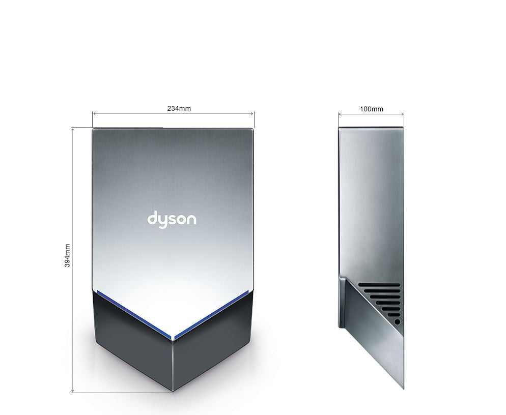 hand dryer dyson airblade v hu02