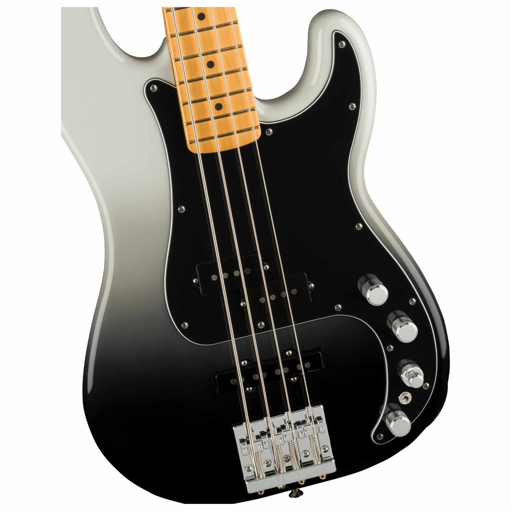 fender precision bass silver