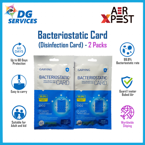 disinfection card