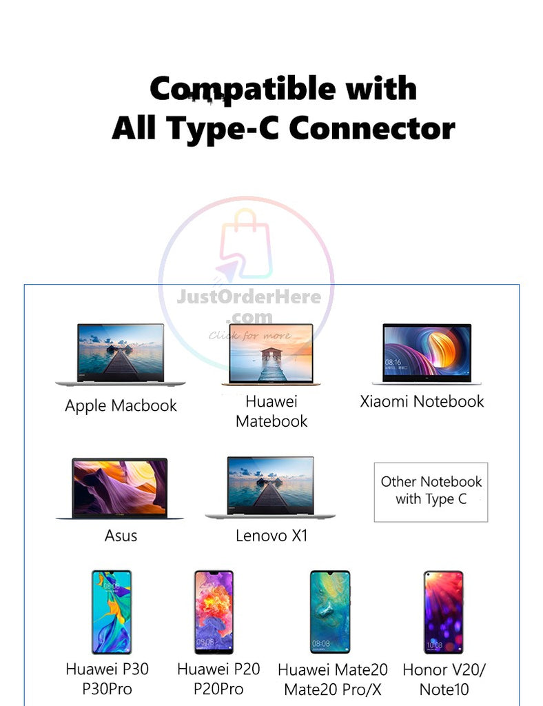 6 in 1 Type C dock