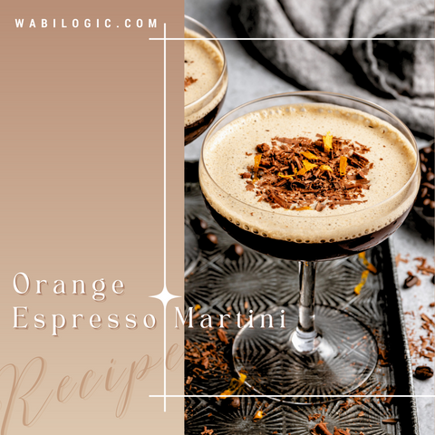Wabi Coffee Recipes: Orange Espresso Martini
