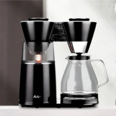 Indulge in the art of coffee brewing with the Luxe auto drip coffee maker
Melitta® Vision 12 Cup Coffee Maker - Marble black