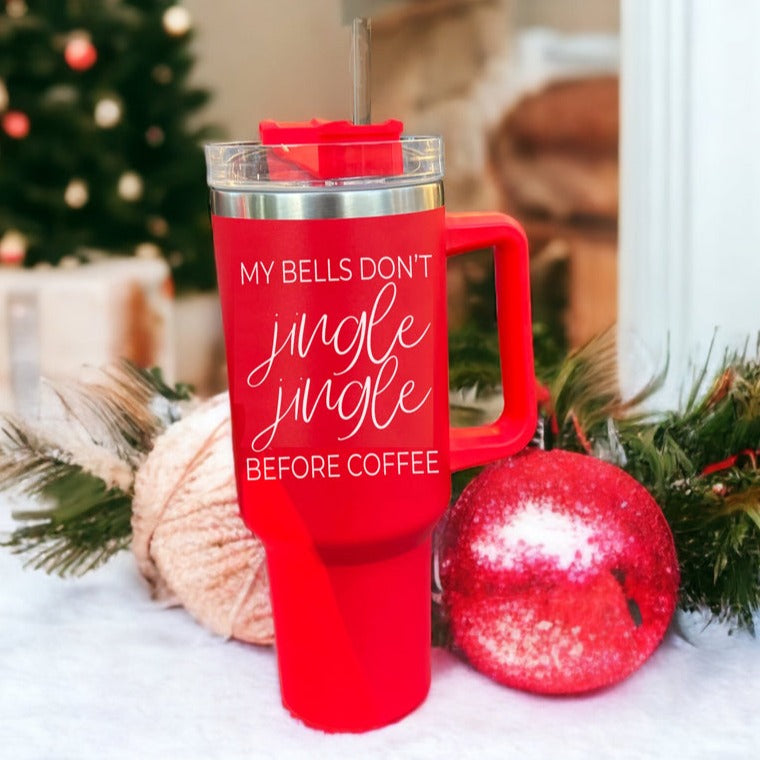 Believe Christmas Tumbler, Inspirational & Positive Christmas