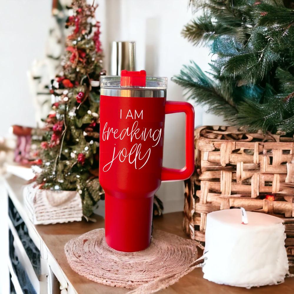 Believe Christmas Tumbler, Inspirational & Positive Christmas Quotes Red  Mug Gift Ideas – Gia Roma