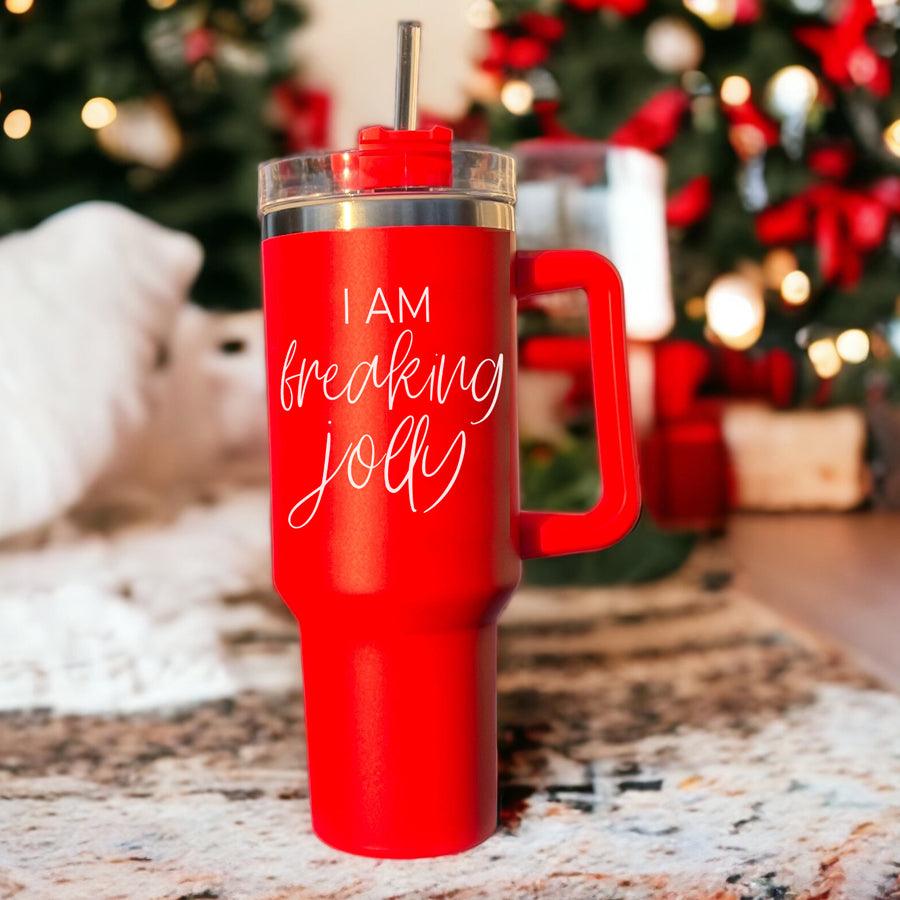 Believe Christmas Tumbler, Inspirational & Positive Christmas Quotes Red  Mug Gift Ideas – Gia Roma