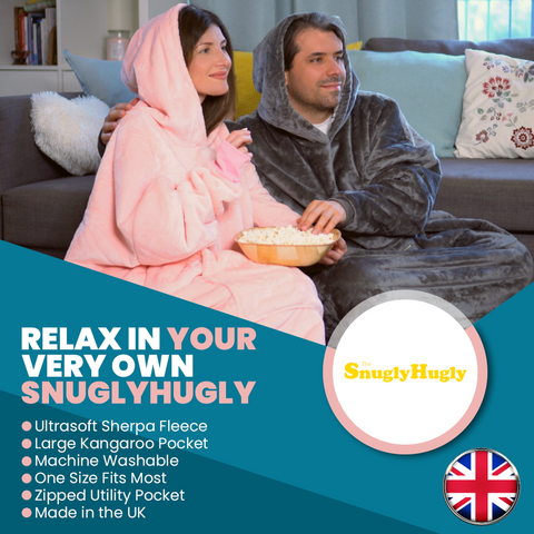 SnuglyHugly British Wearable Blanket