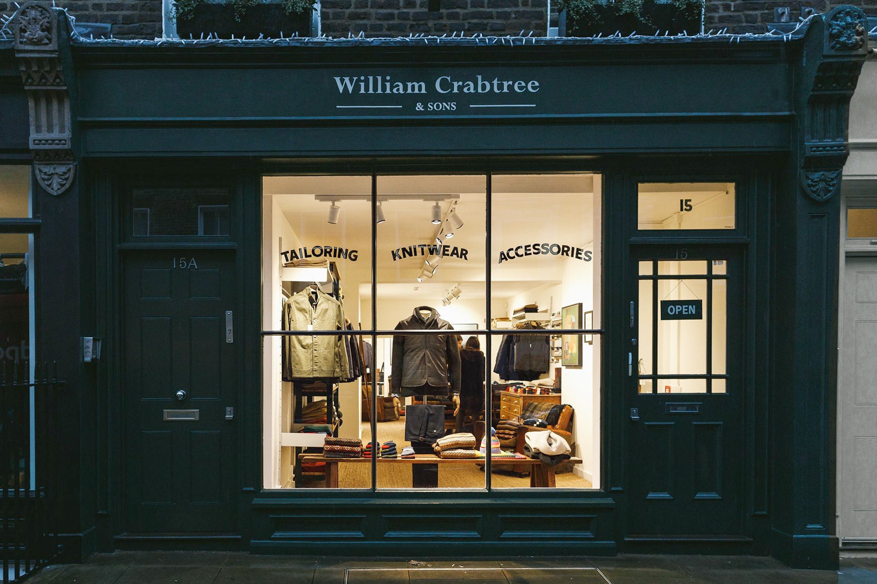 Mens Knitwear - Made To Measure Tailoring – William Crabtree & Sons