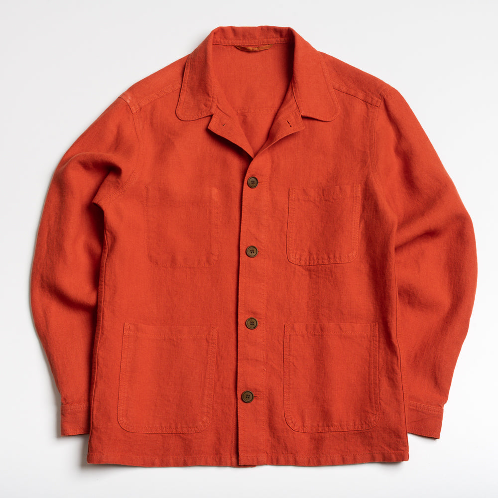 Linen Chore Jacket