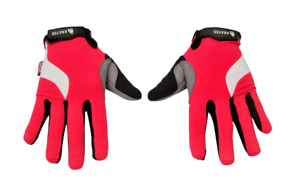 pink mountain bike gloves