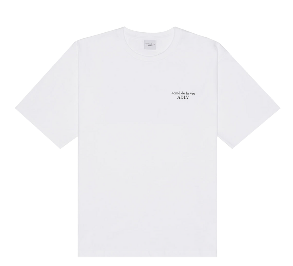 ADLV BASIC SHORT SLEEVE 2 WHITE – The White Market