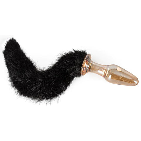 Glas-Plug mit Schweif