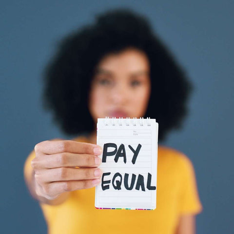 Equal Pay Schild
