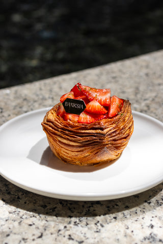 Strawberry Lychee Danish