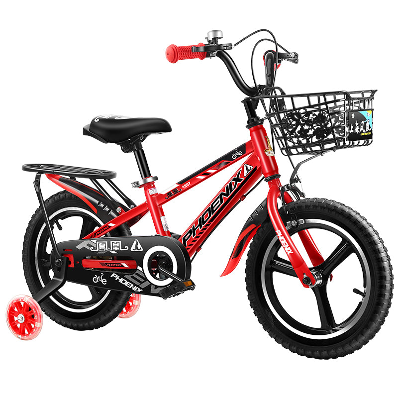 red 18 inch bike