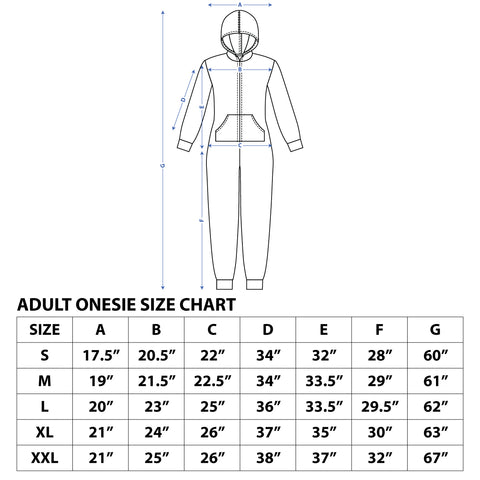 Adult Size Chart