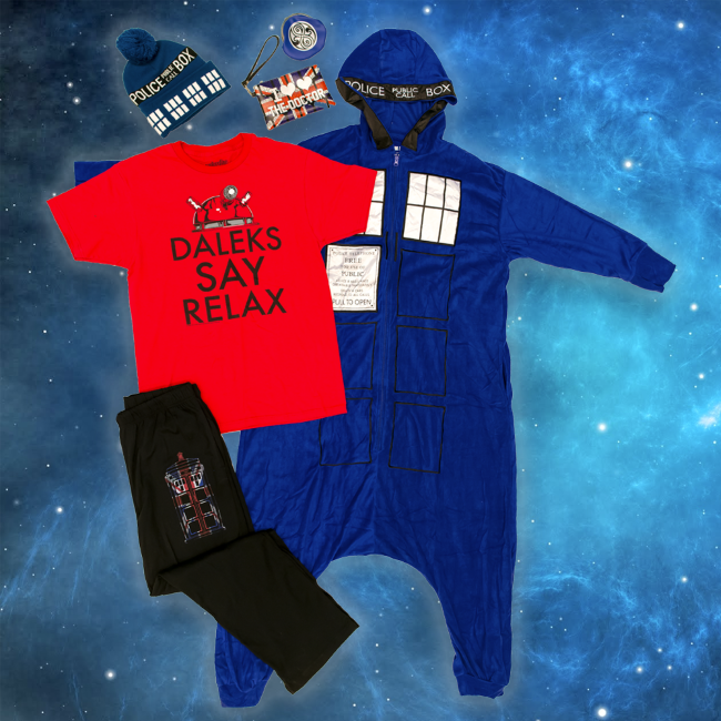 Grand Prize Dr Who Merchandsie