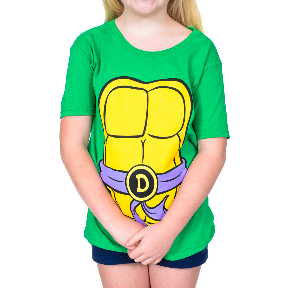 Teenage Mutant Ninja Turtles Big Boys 3 Pack Graphic T-shirts Orange/Black/Green 14-16