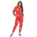 Christmas Vacation Moose Mug Full Pajama Jumpsuit - 2xl