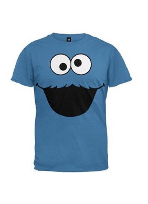 Mighty Fine Sesame Street Vote Cookies Cookie Monster T-Shirt - M